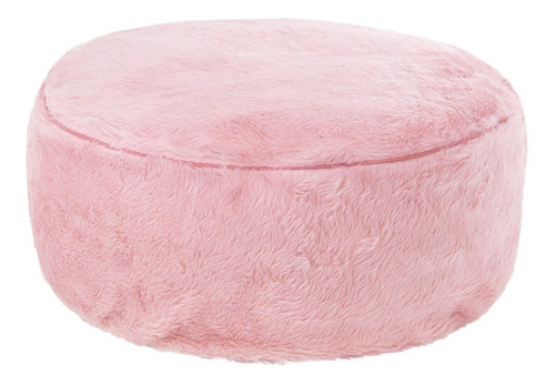 Cama Puff Cachorro Gato 100% Lavável Tam M Super Confortável Cor Rose