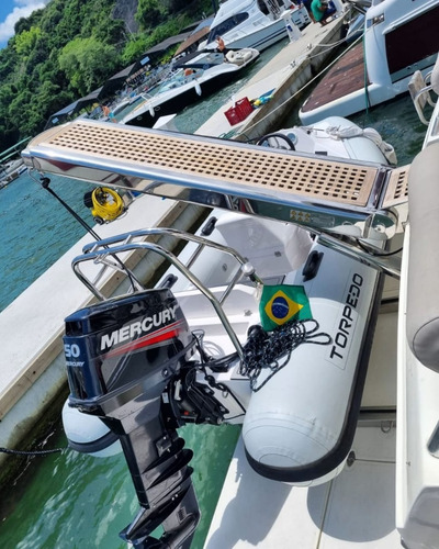 Imagem 6 de 15 de Bote De Apoio-lazer 3.30m Flex Sr Torpedo Hypalon -novo