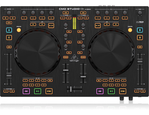 Controlador Dj Midi Behringer Cmd Studio 4a De 4 Canales