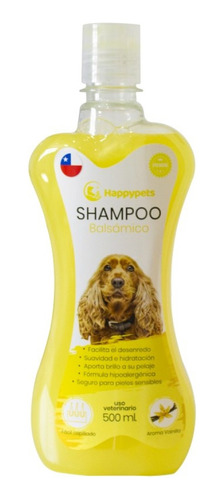 Shampoo Balsámico Para Perros Doble Acción Happypets