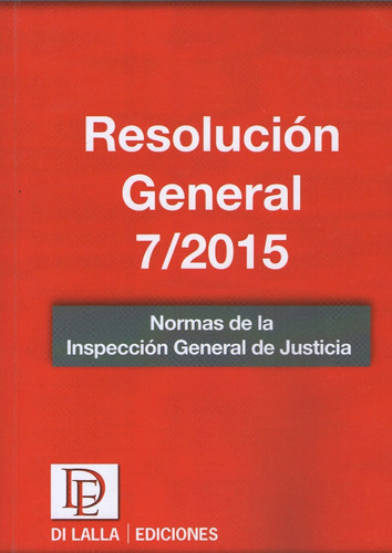 Resolución General 7/2015