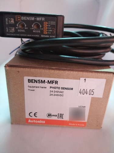 Sensor Fotoeléctrico Ben5m-mfr 