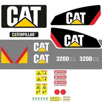 Comprar Kit Adesivos Completo Caterpillar 320d2l Pu002F Tratores