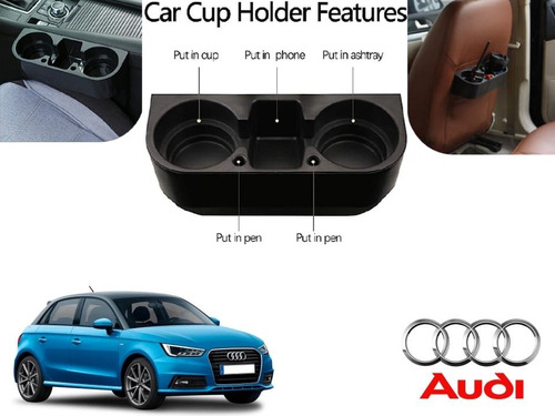 Porta Vasos Con Porta Celular Audi A1 2013