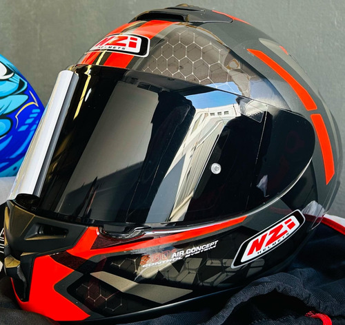 Casco Moto Nzi Trendy Combo Dos Visores Cuota Devotobikes