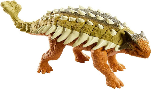 Jurassic World Ankylosaurus  Ruge Y Golpea Mattel Hdx36