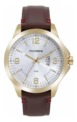 Relogio Mondaine Masculino 99643gpmvdh2 Casual Dourado