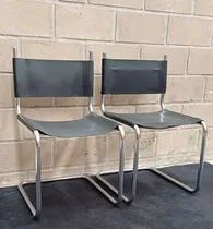 Comprar Sillas Marcel Breuer Cuero Negro Originales Par