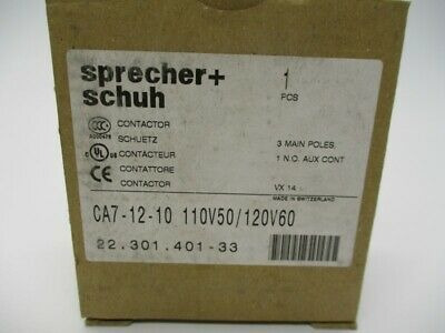 Sprechner+schuh Ca7-12-10 110/120v Nsmp Mgg