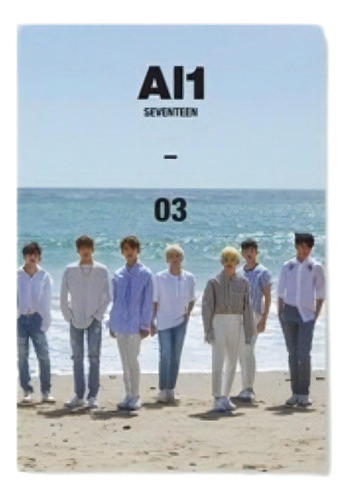 Seventeen Album Oficial Al1 Versión Al1 (azul)