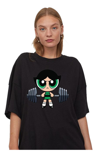 Remera Bellota Chicas Superpoderosas Gimnasio Gym Unisex