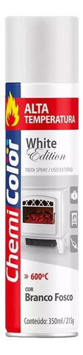 Spray Chemicolor Alta Temperatura Branco 350ml/215g.