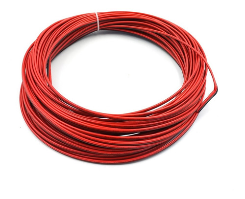 Rollo De Cable Doble Tipo 20 Awg Pre Estañado Bari 20 Metros