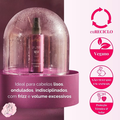 Kit No Frizz Aneethun Hidratação Brilho Sem Frizz E Volume