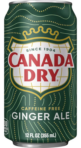 Canada Dry Ginger Ale 12 Latas