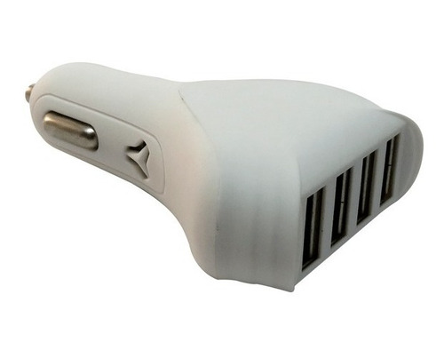 Imagen 2 de 6 de Cargador Celular Cuadruple X4 Toma Usb Carga Rapida 4.8amp