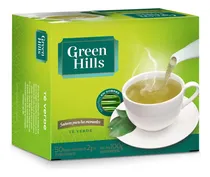 Comprar Te Verde Green Hills 50 Saquitos En Sobres