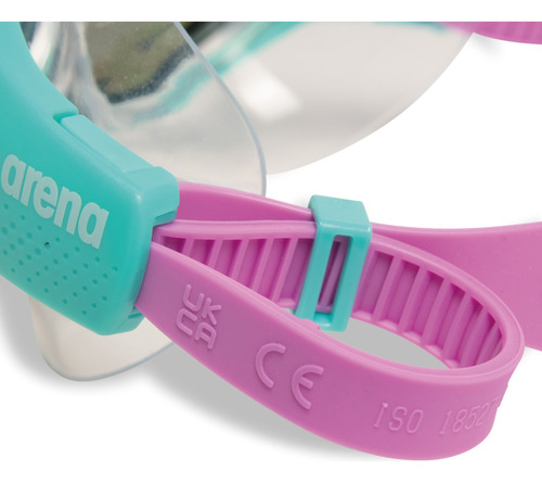 Antiparras De Natacion Arena The One Mask Mirror Junior 100 Turquesa