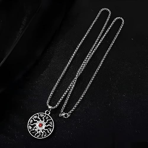 Colar Silbaz Grego Deus Do Sol Apollo Para Homens Com Pinge