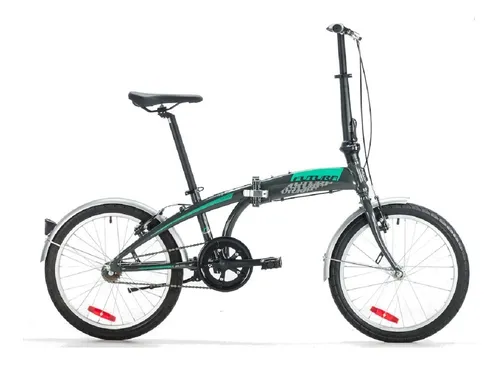 Bicicleta Plegable Origami Aluminio Rodado 20 Futura Kromos 69.990