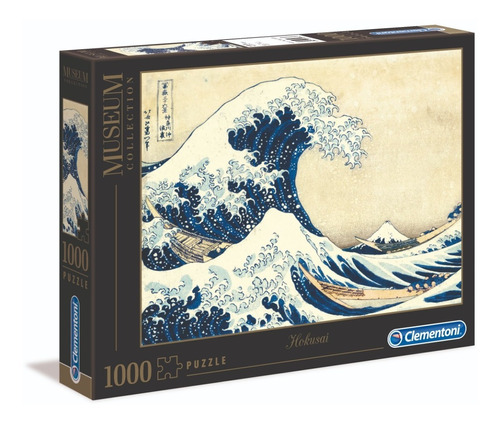 Puzzle 1000 Pzs La Gran Ola De Hokusai Clementoni 39378