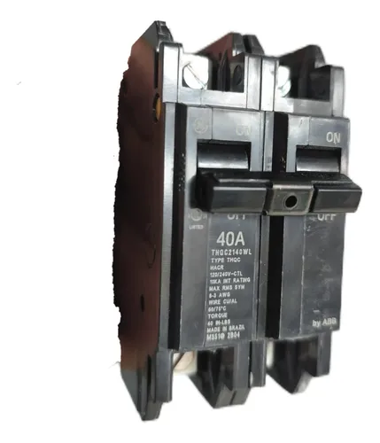 Ge Breaker Thqc 2x40a