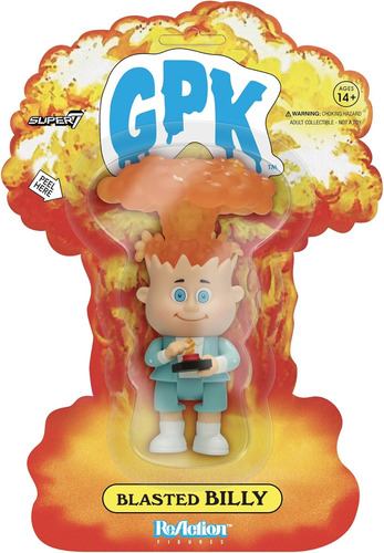 Figura De Acción Gpk Reaction - Blasted Billy