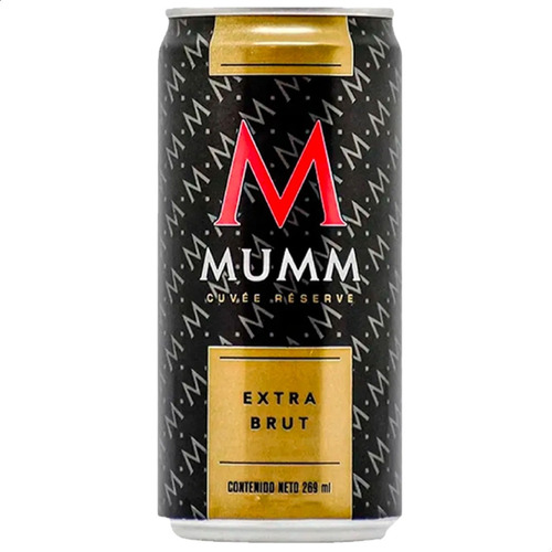 Champagne Mumm Extra Brut Cuvee Reserve Lata - 01almacen