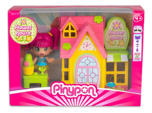 Muñeca Pinypon Mini Casita De Las Flores Pny26000 Lanus