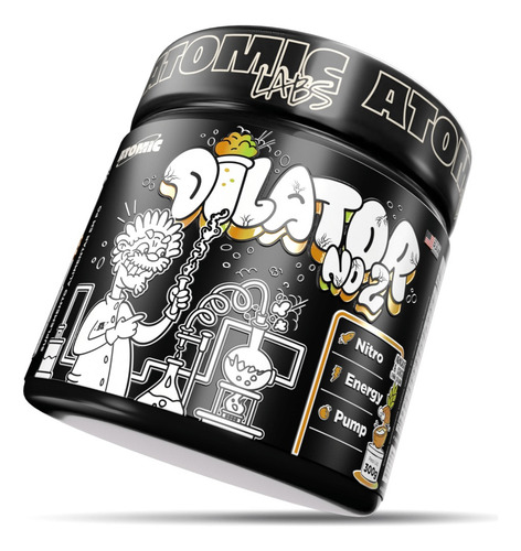 Dilator No2 Vaso Dilatador 300g Rende 40 Doses - Atomic Labs