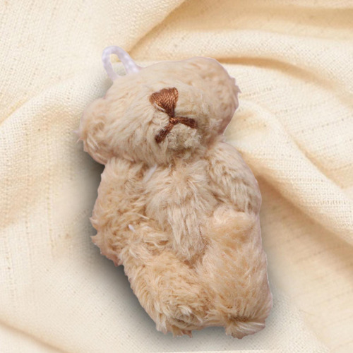 Casa De Muñecas Oso Muñeca De Peluche En Oso Caqui