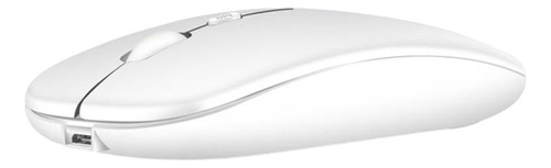 Mouse Sem Fio Recarregável Silencioso Bluetooth Ergonômico Cor Versão Aprimorada De Modo Duplo 221b (branco)