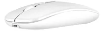 Comprar Mouse Sem Fio Recarregável Silencioso Bluetooth Ergonômico Cor Versão Aprimorada De Modo Duplo 221b (branco)
