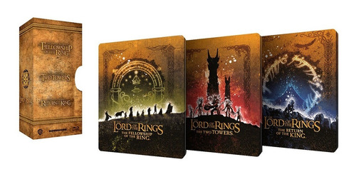 Imagen 7 de 10 de El Señor De Los Anillos Trilogía Blu-ray Steelbook New