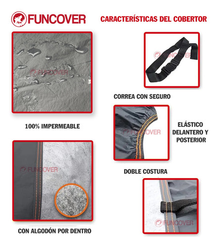 Funda Cobertor Auto Mitsubishi Lancer Impermeable/uv