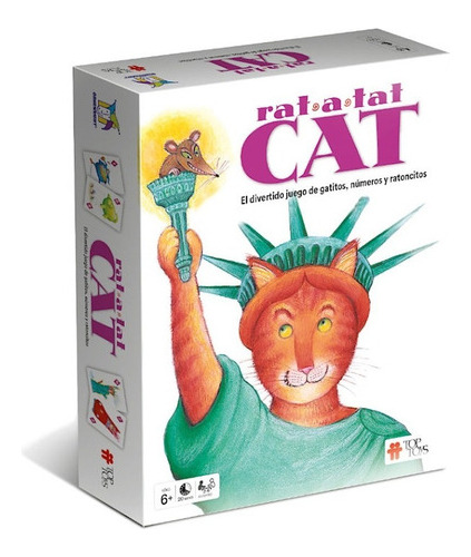 Juego De Mesa Rat-a-tat Cat Top Toys 2450