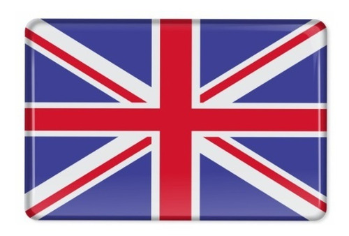 Emblema Adesivo Resinado Bandeira Inglaterra Band2
