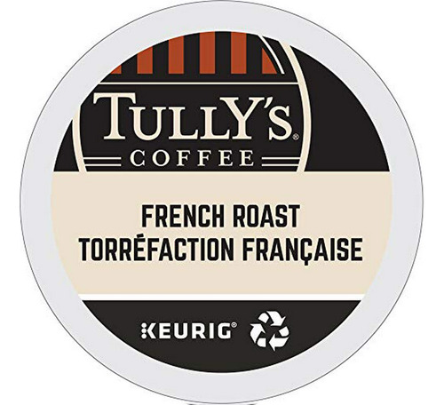 Café Tully's French Roast Para Keurig 24 Uds.