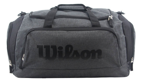 Bolso Wilson Deportivo Viaje Urbano Running Con Bolsillos