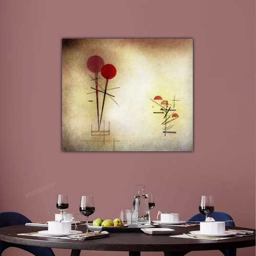 Poster Hd Wassily Kandinsky 65x80cm Foto Obra Composition 2