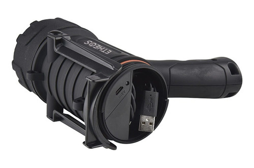 Imagen 3 de 5 de Linterna Led Tipo Pistola Usb Alta Intensidad 500lm 5w 200mt