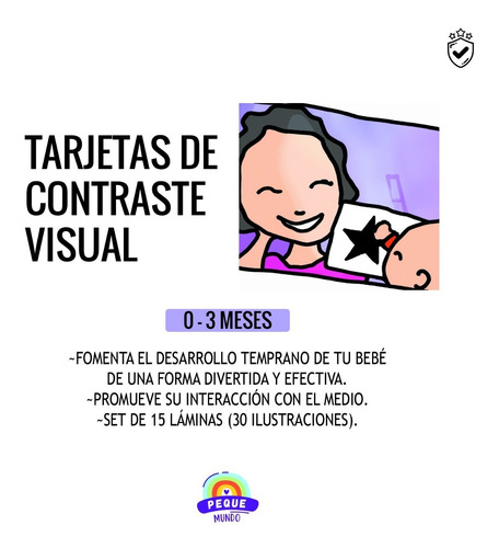 Tarjetas Visuales De Juguete Montessori De Alto Contraste