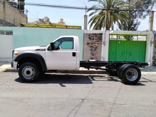 Ford F-450 Modelo 2012 Automática De Gas Lp. Chasis Cabina