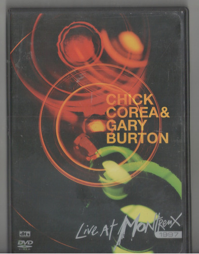 Chick Corea & Gary Burton. Dvd Usado. Qqg. Ag Pb.