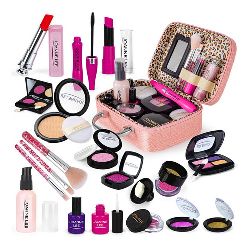 21 Piezas De Maquillaje Para Niños Juguetes Para Niñas Kit D