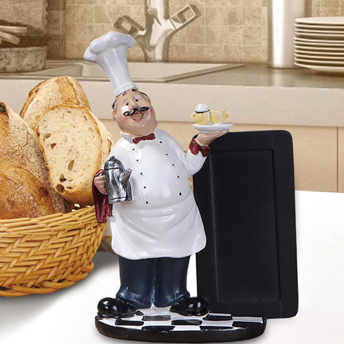 Q Estatuilla De Chef, Escultura De Chef, Estatua De Estilo F