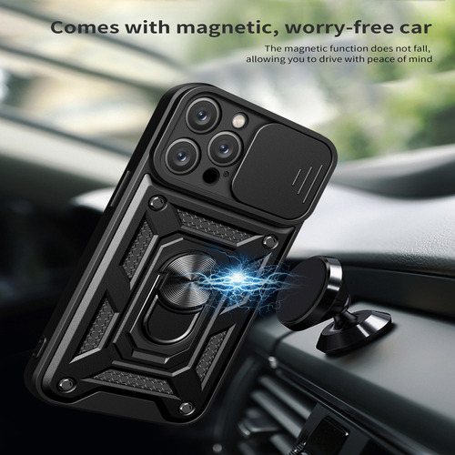 Funda De Teléfono Para Samsung Galaxy A71 A51 A31 A21s, Cámara Deslizante, Pie De Apoyo, Anillo, A Prueba De Golpes, Funda Protectora C