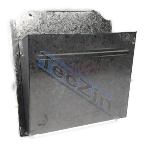 Imagen 4 de 4 de Revistero Fichero Zinc Simple Galvanizado Artesanal