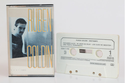 Cassette Rubén Goldín Destiempo 1985