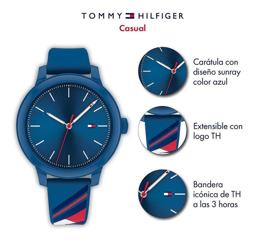 Imagen 4 de 5 de Reloj Tommy Hilfiger Dama Multicolor 1782232 - S007
